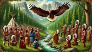 Read more about the article The Guidance of the Golden Eagle: A Sacred Legend of the Lakota Sioux