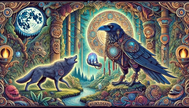 The Raven and the Moon of the Tlingit