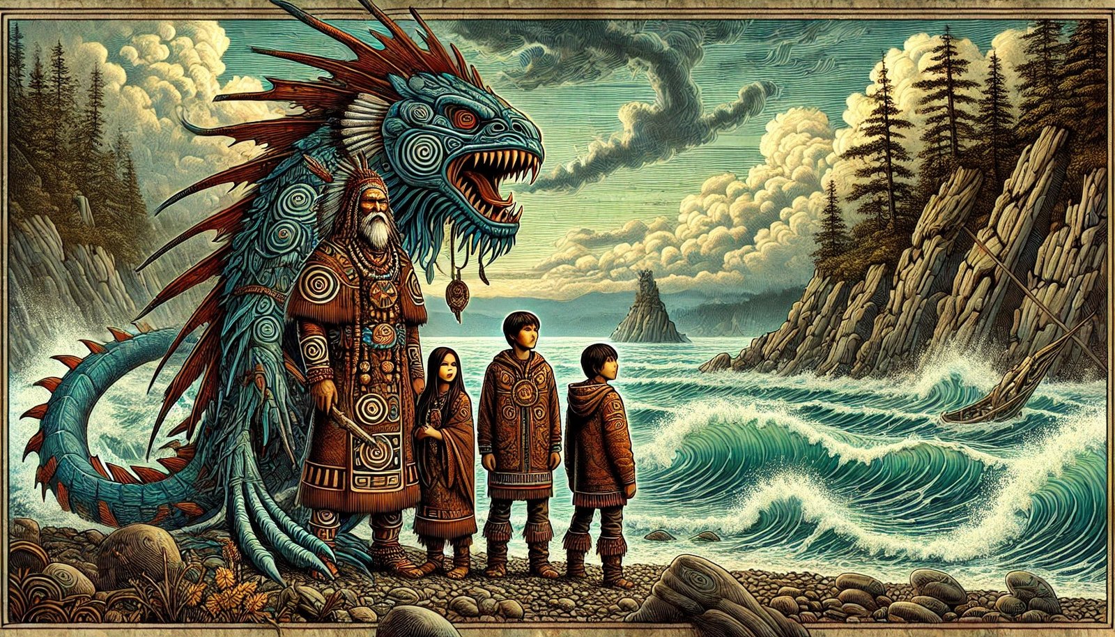 You are currently viewing The Sea Monster Myth of the Haida